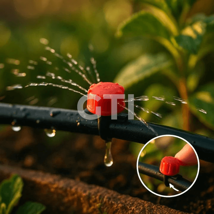Suxdlan Irrigation goutteur émetteurs réglable
