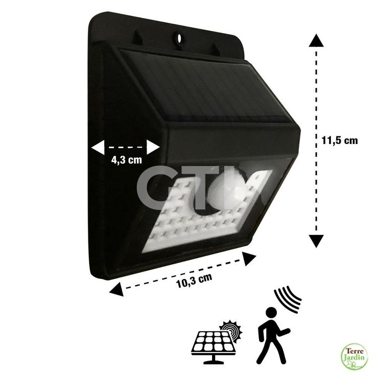 Lampes solaires d'extérieur avec détecteur